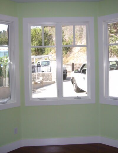 The windows are white.